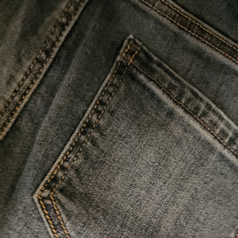 Liverpool Jeans Company Distressed Blue Boyfriend Crop Jeans - Picture 11 of 14
